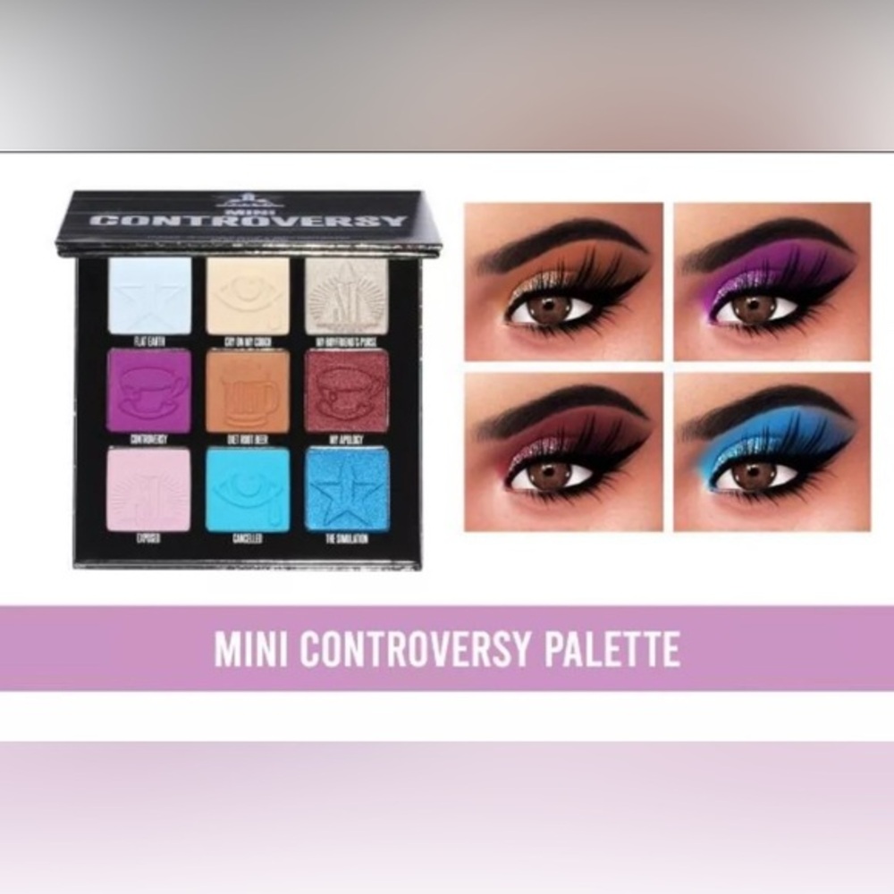 Jeffree Star x Shane Dawson Mini Controversy Palette - Emerald Edition NIB